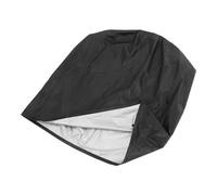 TOYZFRIENDY Housse Barbecue Imperméable Polyester Résistante et Coupe-Vent avec Cordons Ajustables Protection pour Barbecue et Brasero Jardin Noir