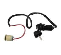 TOYZFRIENDY Interrupteur Allumage Moto Étanche avec Clé Commutateur Démarrage Compatible Atv Scooter Remplacement Stable pour Quad et Moped