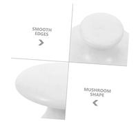 TOYZFRIENDY Jade Mushroom Gua Sha Massager Ergonomic Facial Scraping Tool For Skincare Puffiness Reduction Relaxation