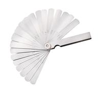 TOYZFRIENDY Jauge Épaisseur Acier Inoxydable Lames Marquage Double Métrique et Impérial Outil de Mesure de Jeu Précis pour Mécaniciens et Ingénieurs Compact et Facile à Transporter
