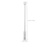 TOYZFRIENDY Jeu de 3 Douilles à Bougie Mince 14 MM Pivot Magnétique Flexible en Acier Outil de Mécanicien Automobile pour Démontage et Réparation de Bougies Adapté aux Espaces Restreints