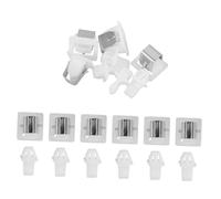 TOYZFRIENDY Kit de 10 Loquets de Porte de Sèche-linge Électrique Ensemble de Commutateur de Porte en Quincaillerie de Verrouillage de Lave-linge à Chargement Frontal Compatible et Polyvalent