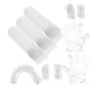 TOYZFRIENDY Kit de Coloration Cheveux Complet pour Usage Domestique et Professionnel Doutils Durables avec Applicateur Flexible Peigne Racine Bouteille et Accessoires pour Teinture Facile et