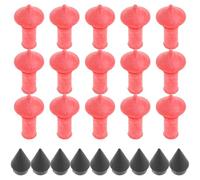 TOYZFRIENDY Kit de Réparation de Pneu Crevé Mèches Champignon en Caoutchouc Petit Format 1 Paquet pour Motos Voitures et Pneus Tubeless Outil Radial Solide pour Réparation Rapide en Ville