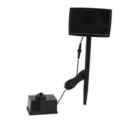 TOYZFRIENDY Kit Fontaine Solaire pour Étang Simple et Multi-usages Pompe à Eau Solaire Automatique pour Jardin Parc et Bassin Installation Facile sans Batterie Électricité Système Écologique