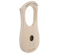 TOYZFRIENDY Kit Lyre Cordes Bois Massif Durable Instrument à Cordes Diy pour Amateurs de Musique Montage Rapide Design Élégant et Compact pour Concerts et Cours