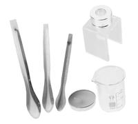 TOYZFRIENDY Kit Pour Fabriquer Son Propre Rouge à Lèvres 8 Pièces Moule En Silicone Plastique Compact Et Portable Pour Réparation Maison Et Voyage
