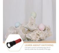 TOYZFRIENDY Lampe de Couvaison Portative à Lumière Froide pour Candler Dincubateur Professionnel pour Poulet Canard Observation Facile Développement des Embryons