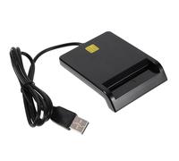TOYZFRIENDY Lecteur de Carte USB Portable Multifonction Compatible Windows Vista et X pour Cartes Dnie ATM IC Id CAC Sim Smart Card Transfert Rapide et Fiable