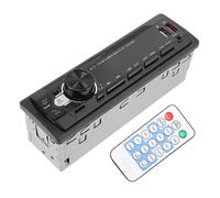 TOYZFRIENDY Lecteur Voiture avec Télécommande Radio FM Stéréo Auto Éclairage Connexion sans Fil Intelligente Support Aux et USB Compatible Fichiers Wma Wav Flac