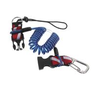 TOYZFRIENDY Longe de Plongée Élastique avec Boucle à Dégagement Rapide Sangle Spirale Résistante pour Caméra et Lampe Confortable pour Équipement de Plongée
