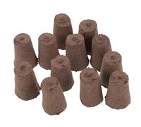 TOYZFRIENDY Lot De 12 Blocs Nutritifs Pour Culture Hors Sol, Semis Et Pépinière, Sol Végétal Hydratant, Retenant L’humidité Et Fournissant Nutriments Essentiels Pour Jardinage à Domicile Et Industriel