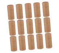 TOYZFRIENDY Lot De 15 Boîtes Kraft Cylindriques En Papier Kraft Pour Huiles Essentielles 30ml, Contenant Tube Résistance Renforcée, Emballage Présent Pour Thé, Parfum, Cosmétiques Et Aromathérapie
