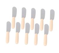 TOYZFRIENDY Lot De 16 Spatules À Beurre Spatule De Service Décalées De Cuisine