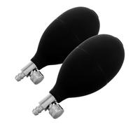 TOYZFRIENDY Lot de 2 Ampoules de Gonflage Manuelles en Pvc Petit Format avec Valve de Décompression, Pompe à Bulbe Ergonomique pour Tensiomètre, Usage Domestique, Relâchement Précis
