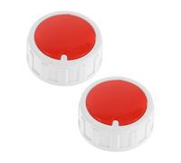 TOYZFRIENDY Lot de 2 Boutons Rotatifs de Remplacement pour Chauffage Mural Commande Précise Température, Compatible Thermostat Radiateur Plinthe, Accessoire Silencieux pour Chauffage