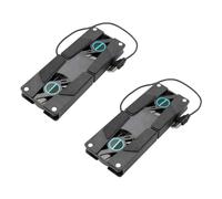 TOYZFRIENDY Lot de 2 Refroidisseurs D’Ordinateur Portable Pliables Double Ventilateur Silencieux USB, Support Antidérapant et Léger, Refroidisseur D’air pour Jeux Vidéo et Voyages