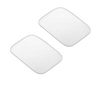 TOYZFRIENDY Lot de 2 Rétroviseurs Auxiliaires D’Angle Mort en Verre Auto-Adhésifs pour Voiture Miroir Latéral Robuste Élargit Champ de Vision Latéral Sécurité Routière Améliorée