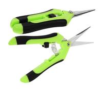 TOYZFRIENDY Lot De 2 Sécateurs De Jardin en Acier Inoxydable Manche Plastique pour Élagage De Branches Et Taillage des Haies, Outil De Jardinage Portable Et Professionnel