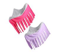 TOYZFRIENDY Lot De 2 Tentes Hamac pour Hamster Et Cochons d'Inde, Cachette d'angle Suspendue en Tissu Respirant, 2 Couleurs, pour Cage, Petits Animaux Confidents