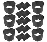 TOYZFRIENDY Lot de 20 Brassards Funéraires Noirs en Tissu Doux, Brassards Commémoratifs de Deuil Confortables, Accessoires pour Cérémonie Funéraire et Groupe de Deuil, Bracelet à Mémoire