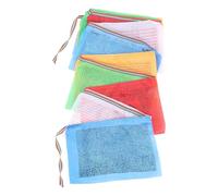 TOYZFRIENDY Lot de 20 Drapeaux de Prière en Soie, Colorés et Décoratifs, 28x35 Cm, pour Décoration Extérieure de Jardin et Lieux Spirituels, Bannière Bouddhiste à Cheval, Drapeaux Religieux