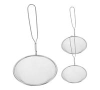 TOYZFRIENDY Lot de 3 Grilles de Rechange pour Support de Moxibustion - Maille Fine en Acier Inoxydable Résistant la Chaleur - Accessoire de Sécurité pour Brûleur Moxa - Filtre Récupérateur