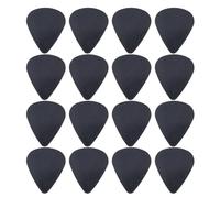 TOYZFRIENDY Lot de 30 Médiators Noirs 0,5 Mm pour Guitare Acoustique, Basse et Ukulélé, Médiators Épais en Plastique Solide pour Instruments à Cordes, Accessoires Polyvalents pour