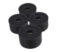 TOYZFRIENDY Lot de 4 Bouchons pour Griffoir à Chat Cylindrique Embouts de Poteau M8 en Plastique Robuste Diamètre Extérieur 45 Mm Accessoires de Remplacement pour Arbre à Chat DIY Réparation