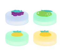 TOYZFRIENDY Lot de 4 Capuchons Joystick pour Switch en Silicone Phosphorescent, Grips Ergonomiques pour Pouce, Accessoires de Remplacement Idéals pour Manette de Jeu, Protection Confortable