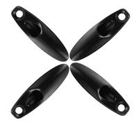 TOYZFRIENDY Lot de 4 Colliers de Serrage en Alliage d'Aluminium pour Câble de Frein Vélo Guides-Câbles Compatibles VTT et Vélo de Route Clips de Fixation pour Cadre Gestion Interne des