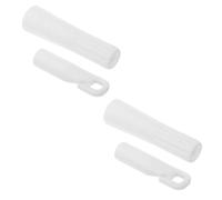 TOYZFRIENDY Lot de 4 Crochets et Poignées pour Baguette de Tirage de Stores Verticaux Accessoires Résistants Compatibles Universellement pour Réglage Silencieux et Ouverture Facile des