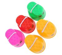 TOYZFRIENDY Lot de 5 Chaussures D’échasses en Plastique pour Garçon et Filles, Jeu D’échasses Créatives, Échasses D’équilibre Légères et Robustes, pour Entraînement à L’équilibre et Activités