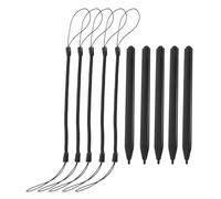 TOYZFRIENDY Lot de 5 Sets de Stylets pour Tablette d'Écriture LCD avec Cordon à Ressort Stylet pour Dessin sur Écran Résistif Portable Compatible Smartphone Accessoires pour Écriture et