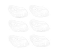 TOYZFRIENDY Lot de 6 Mentonnières pour Casque Vélo et Moto en Polypropylène Résistant, Accessoire Léger pour Confort Amélioré, Usage Sport et Plein Air, Protection Optimale du Menton