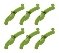 TOYZFRIENDY Lot de 6 Pinces à Cintrer Branches en Plastique Réutilisables pour Jardin Support Plantes Fruitières et Potagères Outils Légers pour Fixation et Modelage des Arbres pour