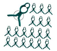TOYZFRIENDY Lot de 60 Pinces à Plantes pour Jardinage, Clips De Support pour Tomates Et Orchidées, Grandes Pinces Vertes Résistantes, Adaptées Au Greffage Et Maintien des Plantes Grimpantes