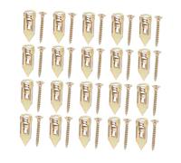 TOYZFRIENDY Lot de Chevilles à Expansion Métalliques pour Plaques de Plâtre Ancrages Autocassants Légers et Stables pour Fixation Plafond et Décoration Vis Autoforeuses Faciles à Installer et