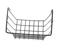 TOYZFRIENDY Mangeoire pour Lapins en Métal Suspendue Ouverture Supérieure, Support Résistant à l'usure, Panier De Foin Noir, pour Cage Et Accessoires pour Cochons d'Inde