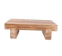 TOYZFRIENDY Marchepied Bois Stable et Pratique pour Adultes Tabouret de Chevet pour Lits Hauts Support de Intérieur pour Cuisine et Salle de Bain