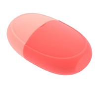 TOYZFRIENDY Massage Visage Silicone Ice Roller Réutilisable de Glace Facial pour Soin Peau Anti-gonflement Circulation Améliorée Usage Maison et Yeux Modèle Ovale Rose