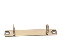 TOYZFRIENDY Mécanisme de Classeur Anneaux Accessoire DIY pour Cahiers à Détachables Compatible Plupart des Organisateurs Couleur Bronze Ancien