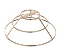 TOYZFRIENDY Metal Ceiling Light Frame Layers DIY Pendant Lamp Shade Bracket For Crystal Lighting Fixture Home Decoration