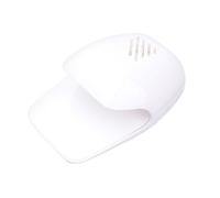 TOYZFRIENDY Mini Sèche Vernis Ongles Professionnel Ventilateur Puissant pour Salon Manucure Séchoir Ongles Automatique Blanc Outil Nail Art Compact