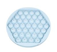 TOYZFRIENDY Moule à Glaçons Sphériques en Plastique Alimentaire Souple Bac à Glaçons Rond pour Réfrigérateur Maison et Bar Couleur Aléatoire Couleur Aléatoire