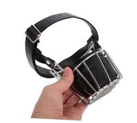 TOYZFRIENDY Muselière Chien Réglable Acier Inoxydable pour Chiens Petits et Moyens Confortable et Respirante Empêche Morsures et Aboiements pour Entraînement et Activités Extérieures