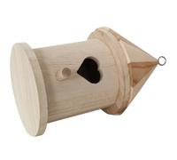 TOYZFRIENDY Nichoir à Oiseaux Bois à Assembler DIY pour Garçon Fille Mangeoire Originale Suspendue Décorative pour Jardin et Balcon Kit Nichoir Jardin Simple