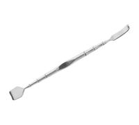 TOYZFRIENDY Outil D’Extraction de Points Noirs en Acier Inoxydable Double Embout Courbé Baguette Faciale Multifonction pour Nettoyage Complet du Visage et Élimination Précise des Comédons