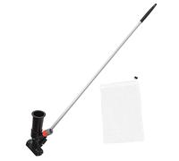 TOYZFRIENDY Outil de Nettoyage Aspirateur Piscine Robuste pour Étangs et Aquariums Tête Aspiration Pratique pour Parois et Fonds