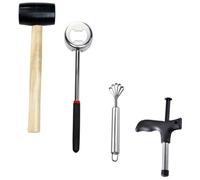 TOYZFRIENDY Ouvre-noix en acier inoxydable Kit Ouverture Facile et Sécurisée pour Cuisine à Usage Domestique